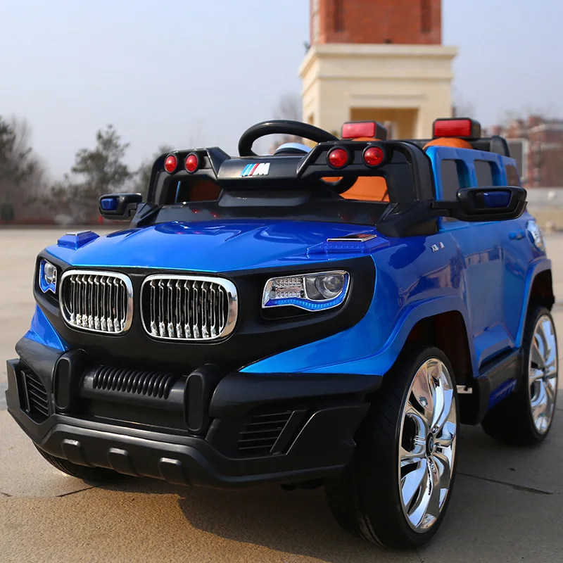 Детский электромобиль для детских автомобилей, детская машинка для езды на автомобиле, электрический для детей, дистанционное управление, детские игрушки для катания детские машинки 6 в - Цвет: Model4 blue