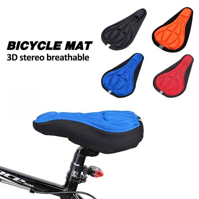 Electric Bicycle Saddle Seat Soft Thickened Electric Bike Gel Pad Cushion  Cover Cycling Road Mountain Seat Bicycle Accessories - AliExpress