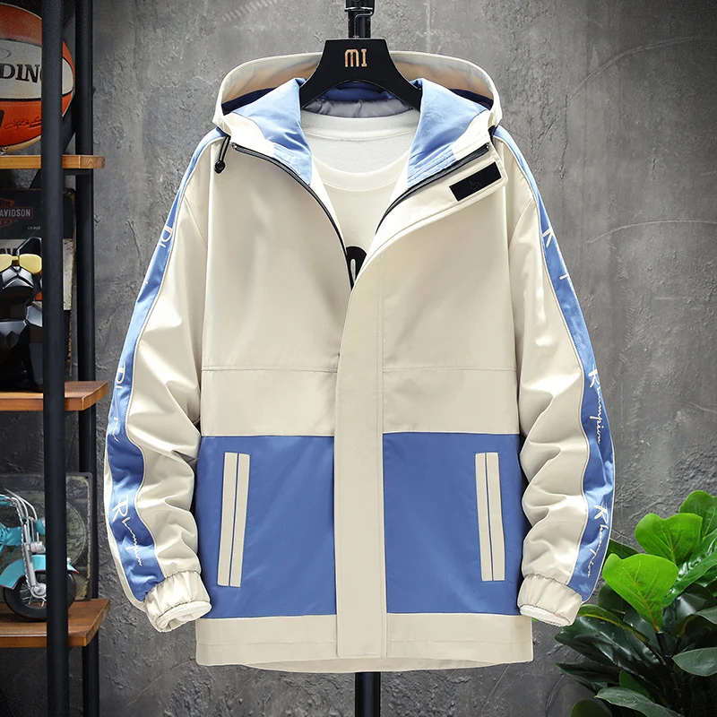 

Spring Autumn 2020 New Outwear Coat Big/Plus Size Men's Korean Fashion Men Clothing Handsome Jacket Student Youth Casual Top