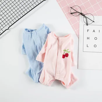 

Dog Clothes Cat Clothes Pet Clothes Sunscreen Breathable Feet Base Shirt Home Wear Air Conditioning Clothes Spring And Summer