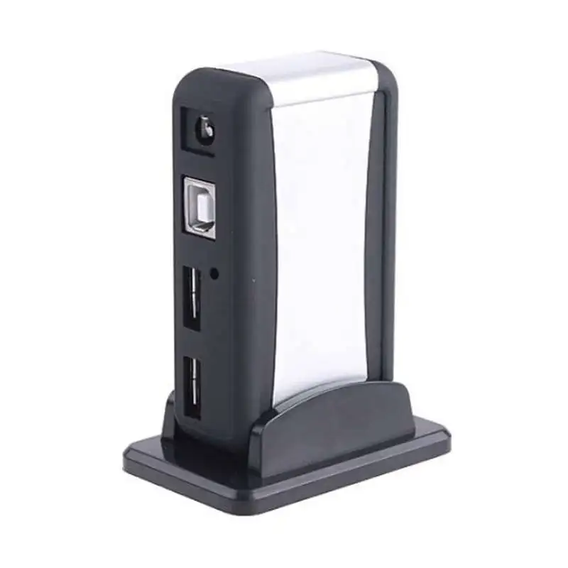 ЕС Plug внешний концентратор 7 Usb 2,0 портов с несколькими гнездами питания слот для ноутбука Pc Mac