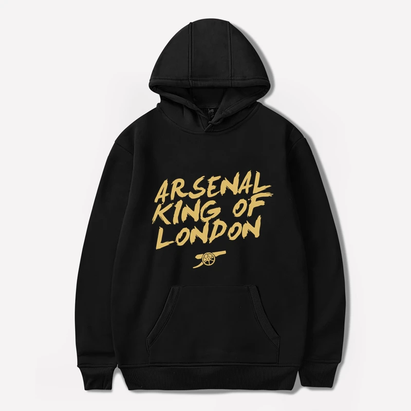 Arsenal, толстовки King of London, мужские толстовки, Lover, уличная одежда для мужчин/wo мужчин, Осень-зима, повседневные толстовки, свитшоты, пуловеры, топы