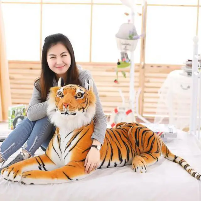 big white tiger stuffed animal