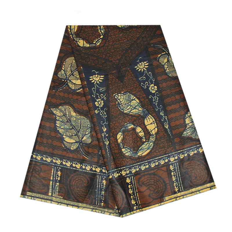 Анкара Африки полиэстер воск принты ткань бинта реальные воск высокое качество 6 ярдов африканская ткань для вечерние платье 462