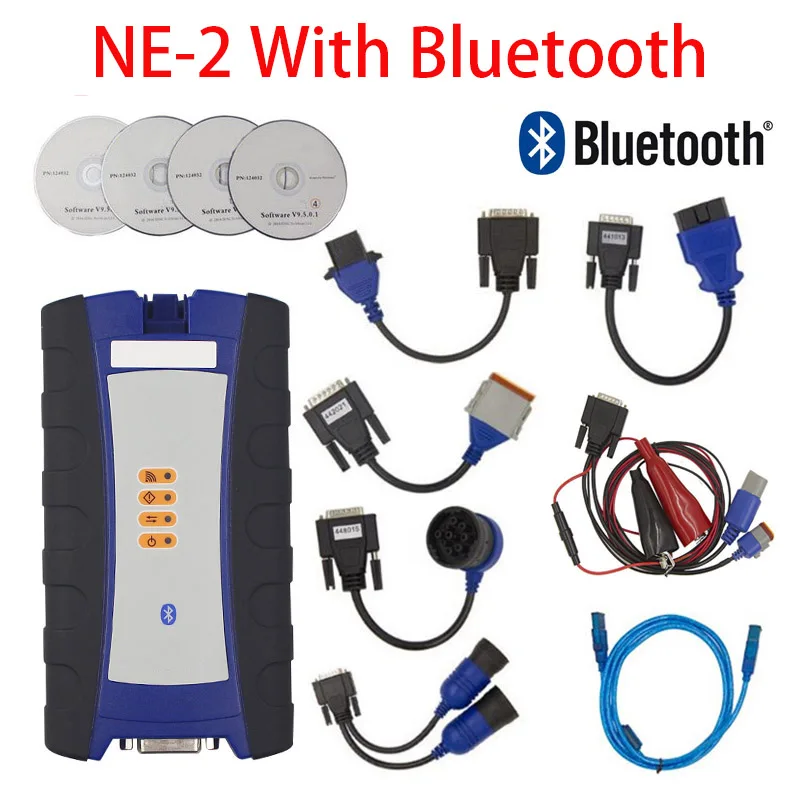 USB Bluetooth дизельный грузовик диагностический инструмент 125032 связывающий NEXIQED V9.6.0.2