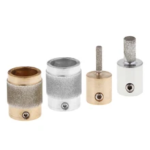 4 шт. шлифовальные Биты Набор разных размеров витражная Шлифовальная головка для шлифовального станка прочные аппаратные инструменты