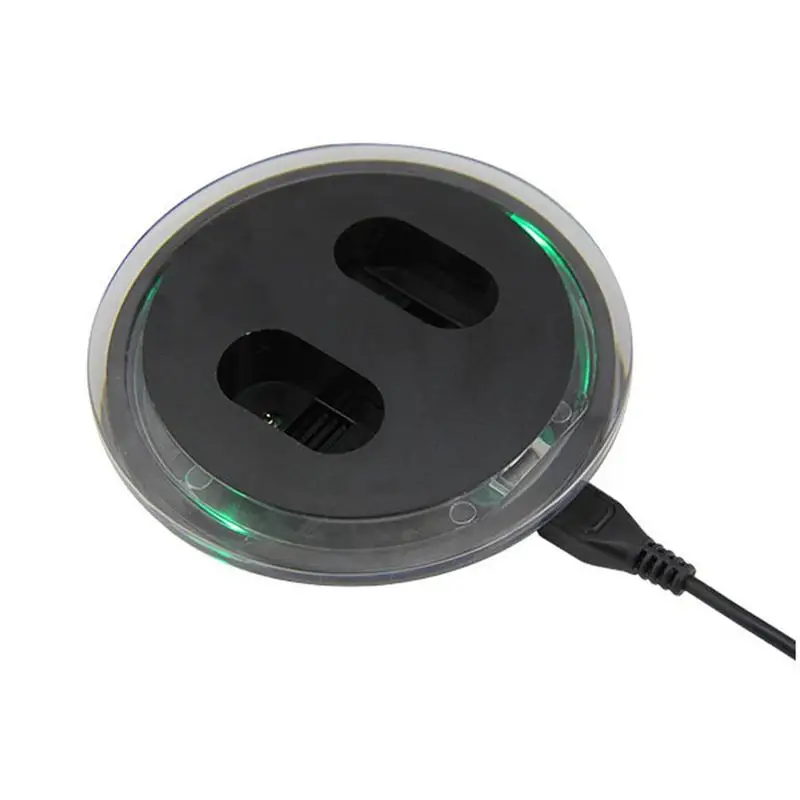 USB зарядная док-станция зарядное устройство+ 2 перезаряжаемые батареи для контроллера геймпада зарядный комплект