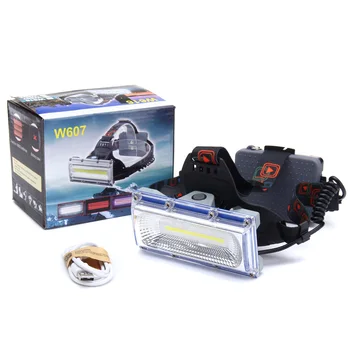 

1300LM 30W COB LED Headlamp Three Lighting Modes Adjustable Base for MTB Bike Cycling 18650 Led Lights with Headband Daily Use