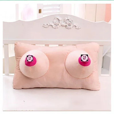 MM pillow Плюшевая подушка 45 см большая грудь игрушка пенис член Подушка пара Забавный подарок эротическая подушка для дома подарок на день Святого Валентина - Цвет: MM pillow