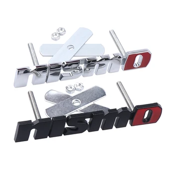 

Chrome NISMO Auto Car Stickers Badge Emblem Car Styling For Nissan Tiida Teana Skyline Juke X-trail Almera Qashqai Accessories