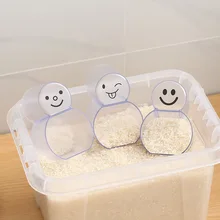 

Rice Measuring Cup Electric Cooker Replacement Plastic Graduated Cups Clear Scale Show Transparent Mug for Kitchen Accessories