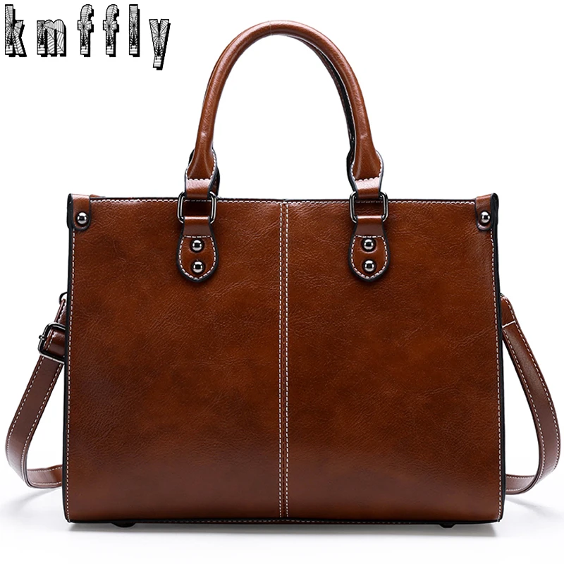 

Brown Leather Handbag Women Vintage Crossbody Bags for Women 2020 New Lady Shoulder Bags Handbags Tote Bag bolsa feminina