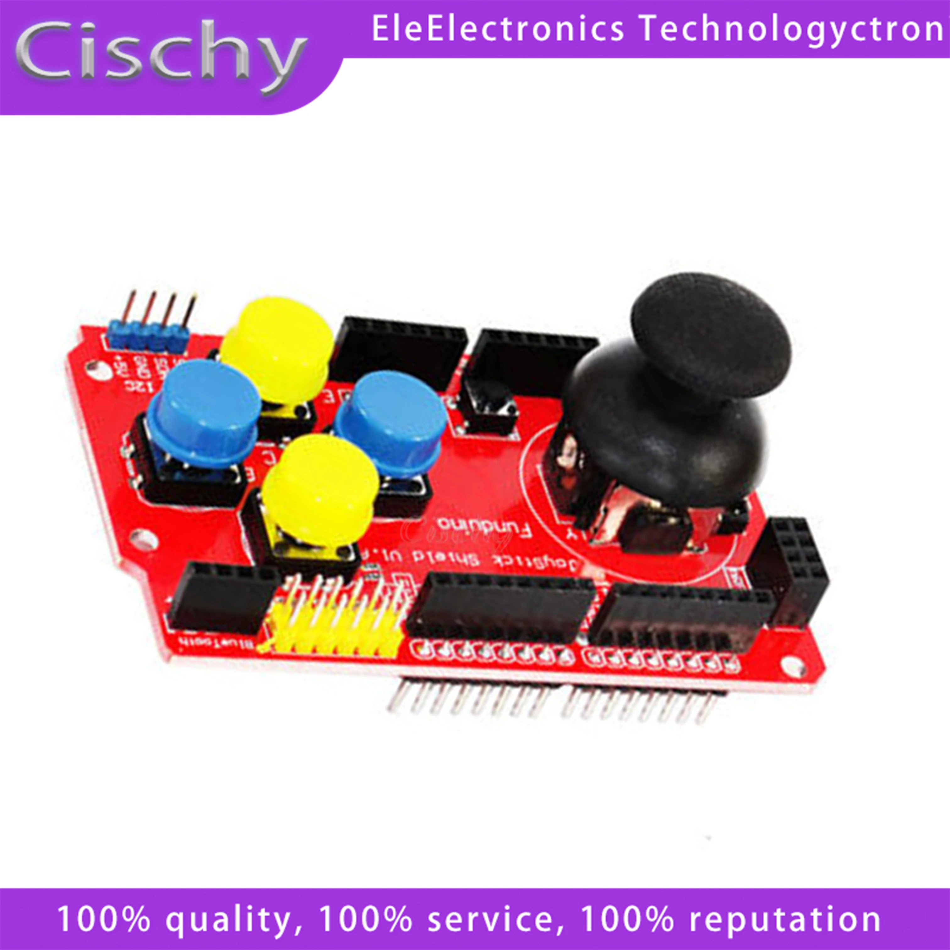 Joystick Shield for Arduino Expansion Board Analog Keyboard and Mouse Function 