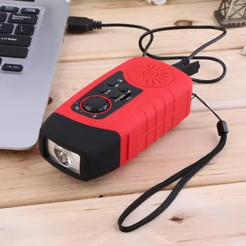 

Multi-functional Rechargeable MP3 Audio Music Player + FM Radio + Flashlight Loudspeaker Portable Outdoor