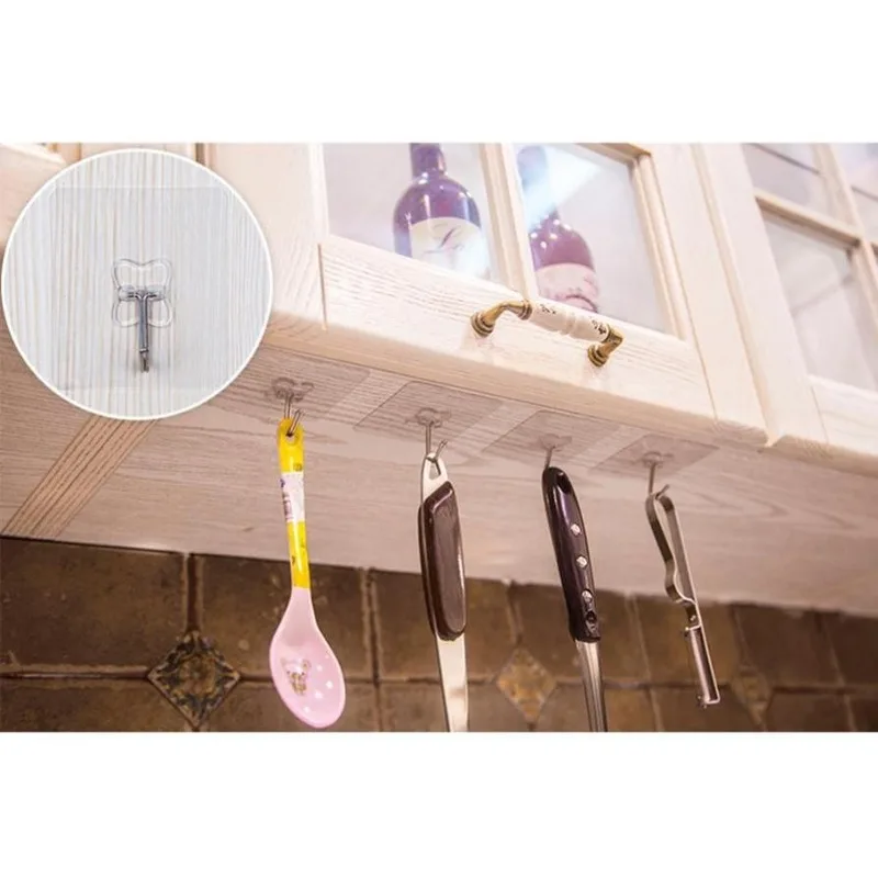 

Kitchen hook storage strong seamless seamless paste suction cup waterproof stainless steel small hook
