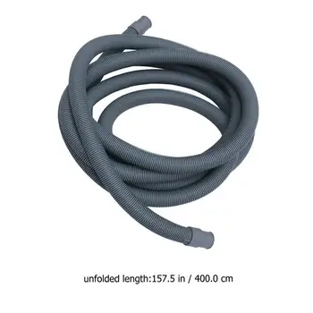 

4m Automatic Roller Washing Machine Drain Hose Plastic Sink Dishwasher Drain Hose Extension Pipes Extension Tube Kit