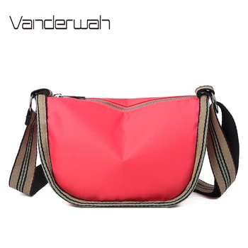 

Purses and Handbags Luxury Designder Fashion Female Simple Shoulder Bag Small High Quality Nylon Crossbody Bags for Women 2020