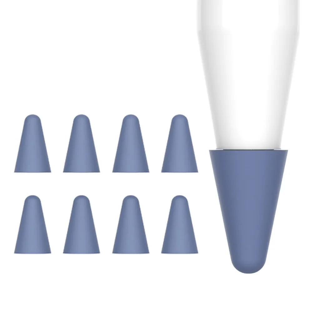 CARPRIE 8 шт. замена силиконовый наконечник чехол перо защитная оболочка для карандаша от Apple 1st 2nd сенсорный экран Стилус Чехол - Цвета: PP