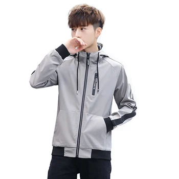 

Wordless Brand Jacket Mens Spring Hooded Thin Jackets Coat Male Breathable Casual Jacket Man Hooded Streetwear Jaqueta Masculina