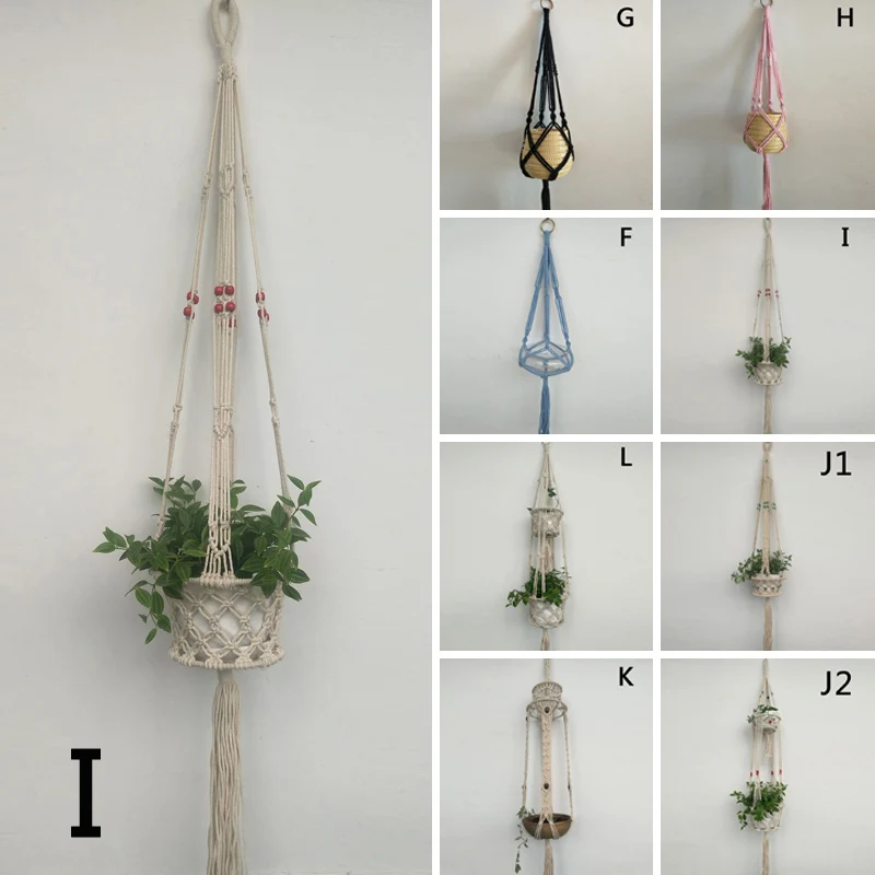 Jute Rope Hanging Rope For Flower Pot Potted Plant Decoration Hemp Rope Tool