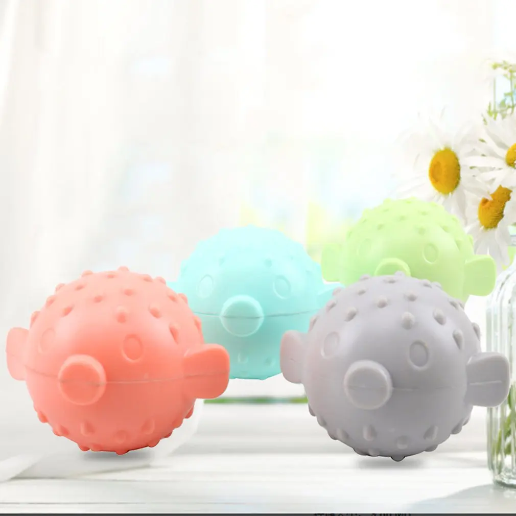 Игрушка для домашних животных из термопластичной резины, собачий колючий шар, маленькая рыбка, вокальная игрушка, голосовая игрушка с молярным зубом
