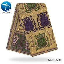 BEAUTIFICAL tissu воск анакра 6 ярдов голландский воск высокое качество Печать Анкара tissu для платья ML9H2226-42