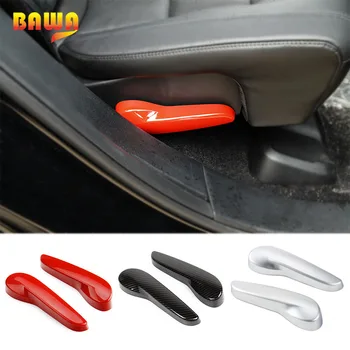 

BAWA Car Seat Adjustment Handle Decoration Cover ABS Stickers for Jeep Grand Cherokee 2011-2016 Handle Decorative Shell