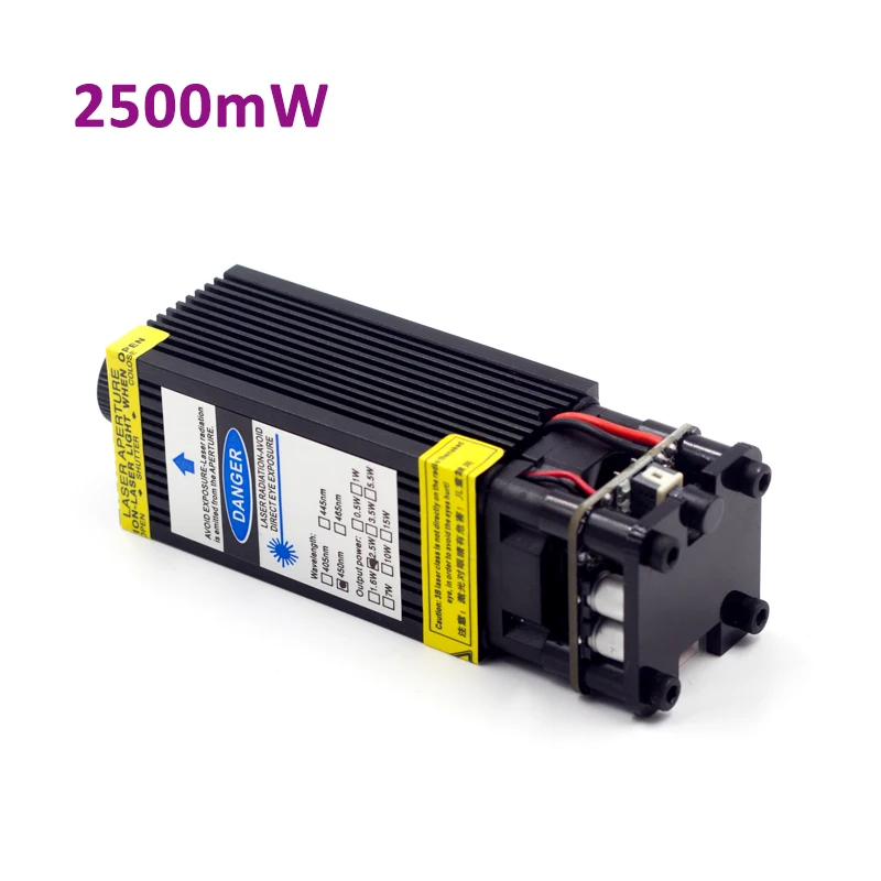 Лазерный модуль для фрезерного станка с ЧПУ 12 В постоянного тока TTL PWM 1 Вт 2 5 7 10