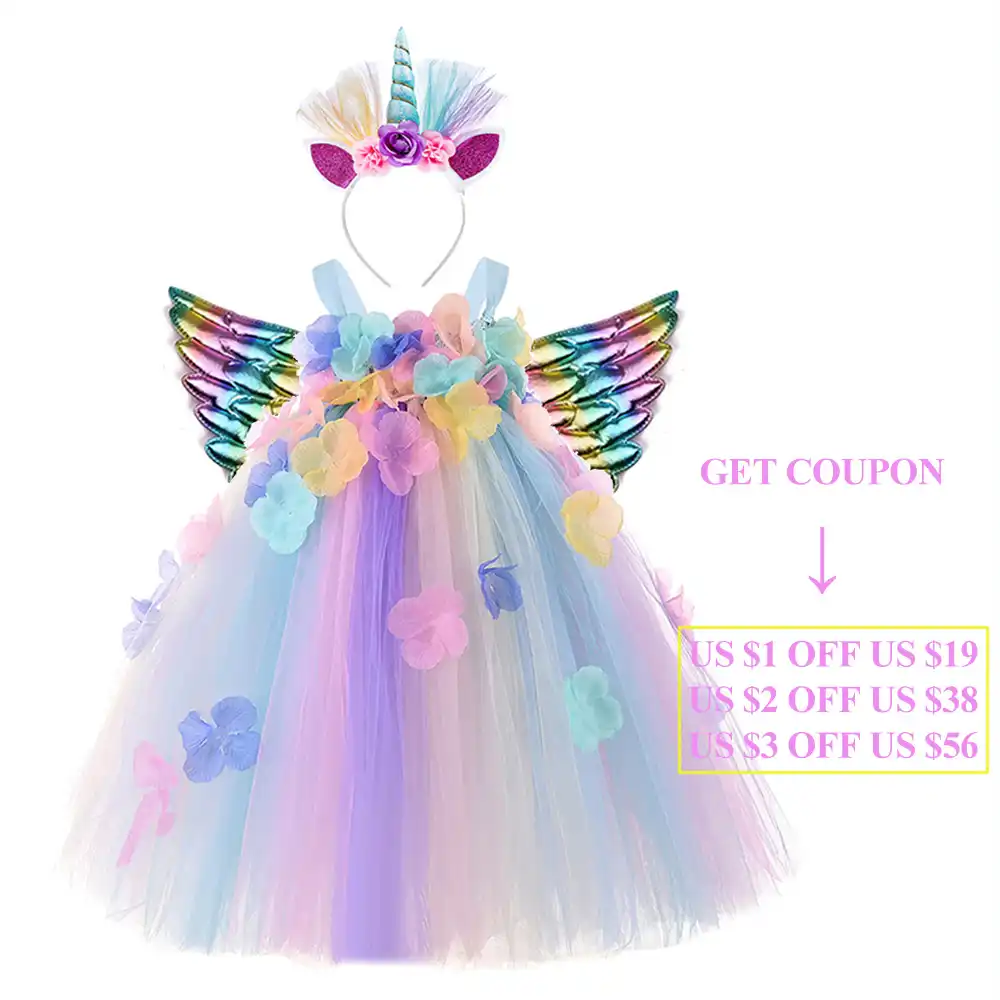 vestido de unicornio bebe