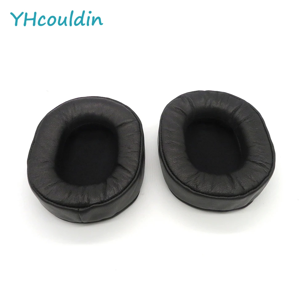 YHcouldin Sheepskin Ear Pads For Monoprice 8328 Headphone Replacement Parts Ear Cushions