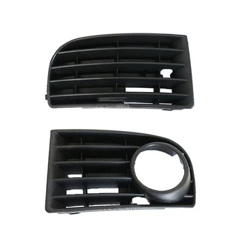 

1Pair Auto Front Bumper Fog Light Grille Grill Cover for VW Golf MK5 2003-2009 1K0853665 1K0853666 1K0 853 665B 1K0 853 666B