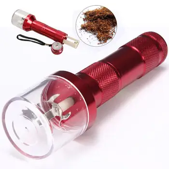 

Electrical Metal Tobacco Grinder Crusher Crank Leaf Smoke Spice Herb Muller Machine Accessories