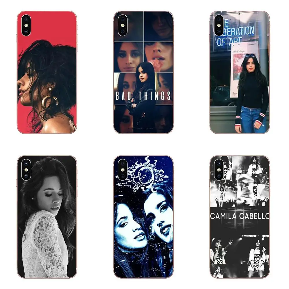 

For Samsung Galaxy Note 5 8 9 S3 S4 S5 S6 S7 S8 S9 S10 5G mini Edge Plus Lite Soft TPU Case Accessories Camila Cabello Singer