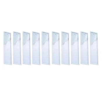 

10PCS DIY Bookmark Mold Silicone Bookmark Casting Mould Epoxy Jewelry Making Supplies