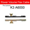 Power Volume Side Button Flex Cable For Lenovo Vibe K3 K4 K5 Note Plus A6000 A7000 A7010 A6020a/Lemon X3 K51c78 Repair Parts ► Photo 2/6