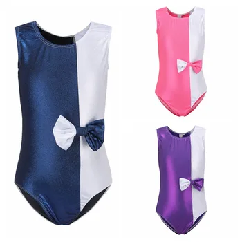 

Gymnastics Ballet Children Girls Leotards Dancewear Sleeveless Leotards Tutu Costumes Professional Dancing Dress 2020 New Great