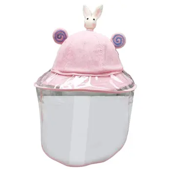 

Kids Cotton Fishman Sun Hat with Removable Face Shield for Girls Boys Summer K1KC