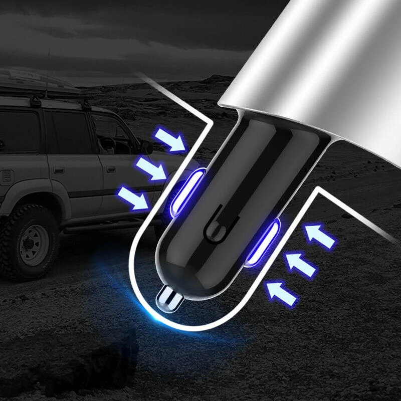 Розетка для автомобильного прикуривателя Разветвитель с 3 USB портами