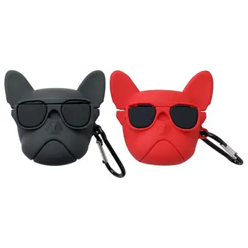 

Fashion Cool Dog Protective Case Silicone Cover PVC Shell for Huawei FreeBuds 3