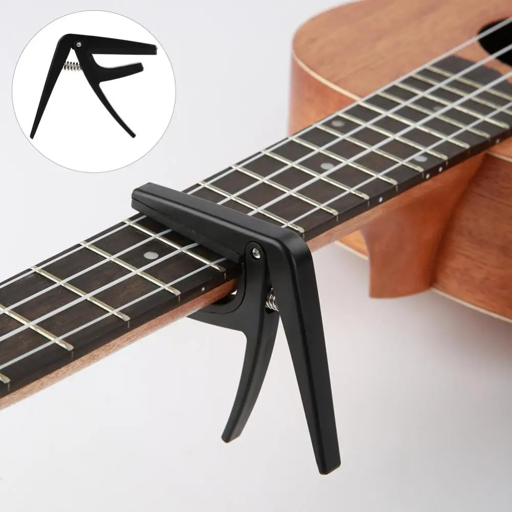 Capodastre en alliage d'aluminium de couleur bois pour guitare électrique à  6 cordes, avec 3 choix de couleurs aléatoires, accessoires de guitare -  AliExpress