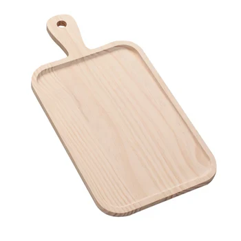 

Multifunction Square Cutting Board Solid Wood Pizza Cutting Board With Handle For Kitchen Fruit Vegetable Cutter