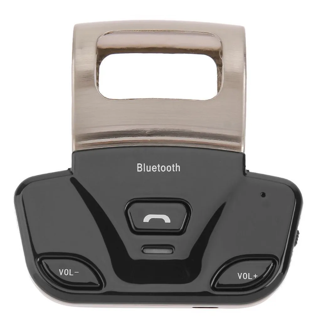 Автомобильное рулевое колесо беспроводной Bluetooth приемник ручной громкой связи mp3-плеер высокая точность 2 Вт динамики и высокая чувствительность