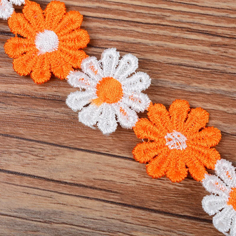 Fabric Clothing Accessories, Flower Embroidered Fabric