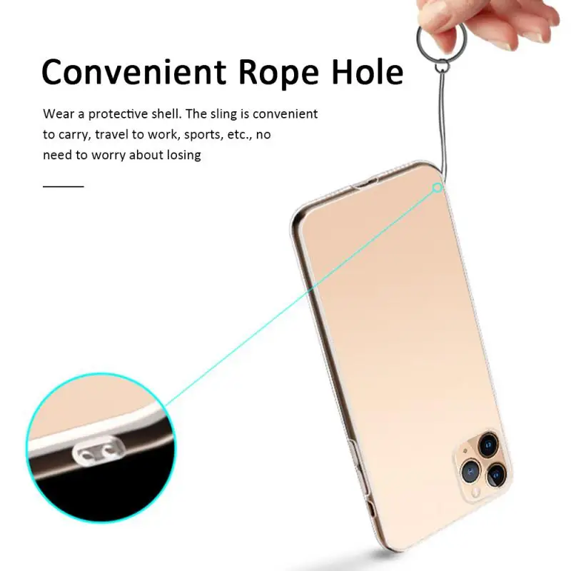 HD 3D Official Transparent Silicone Case For Iphone Apple Iphone 12 12 Mini 12 Pro Max Phone Case On Apple Iphone 12 Cover New