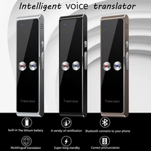 Точный переводчик высокое благодаря способности распознавать отпечатки 2-полосная система мгновенных перевести 40+ языки в течение длительного времени Применение голосового перевода легкий