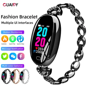 

Lady Bracelet Smart Watch Wristband Heart Rate Fitness Sports Monitoring Women Bluetooth For iPhone 11 Pro Huawei P30 Sleep