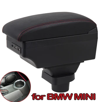 

For MINI Cooper R50 R52 R53 R56 R57 R58 F55 F56 F57 Countryman R60 F60Central Armrest Storage Box Modification Accessories