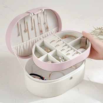 

Jewelry Box Jewelry Organizer Collections Travel Storage Case Lockable