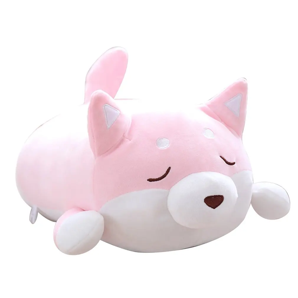 40 см милые толстые Шиба ину собаки плюшевые игрушки мягкие Kawaii животных мультфильм Подушка прекрасный подарок для детей детские мягкие плюшевые