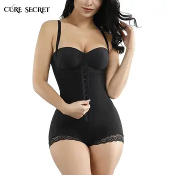 

CURE SECRET Full Body shaper Modeling Shapewear Butt lifter Panty with Hook Mesh Slimming Underwear Bodysuit